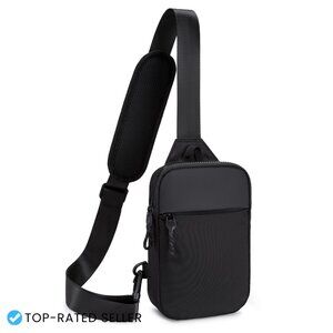 RFID Blocking Crossbody Sling Backpack Casual Utility Chest Bag Travel Workout